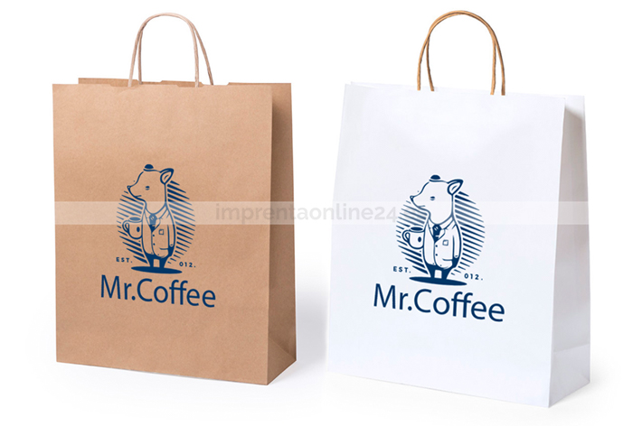 Imprimir bolsas de papel personalizadas Imprimir bolsas de papel personalizadas