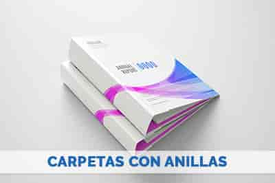 Imprimir Carpetas con anillas