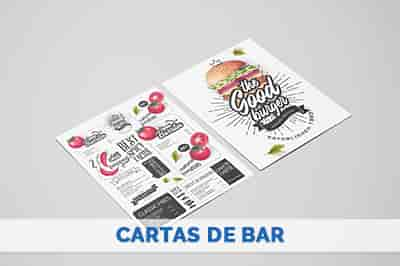 Imprimir Cartas de bar