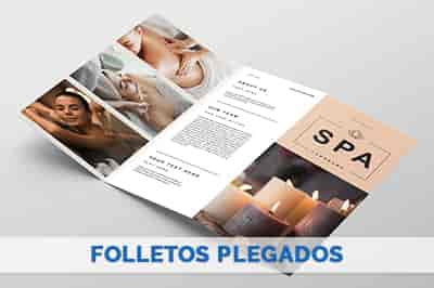 Imprimir Folletos plegados