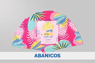 Imprimir abanicos