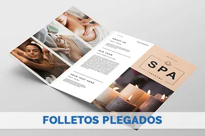 Imprimir folletos plegados
