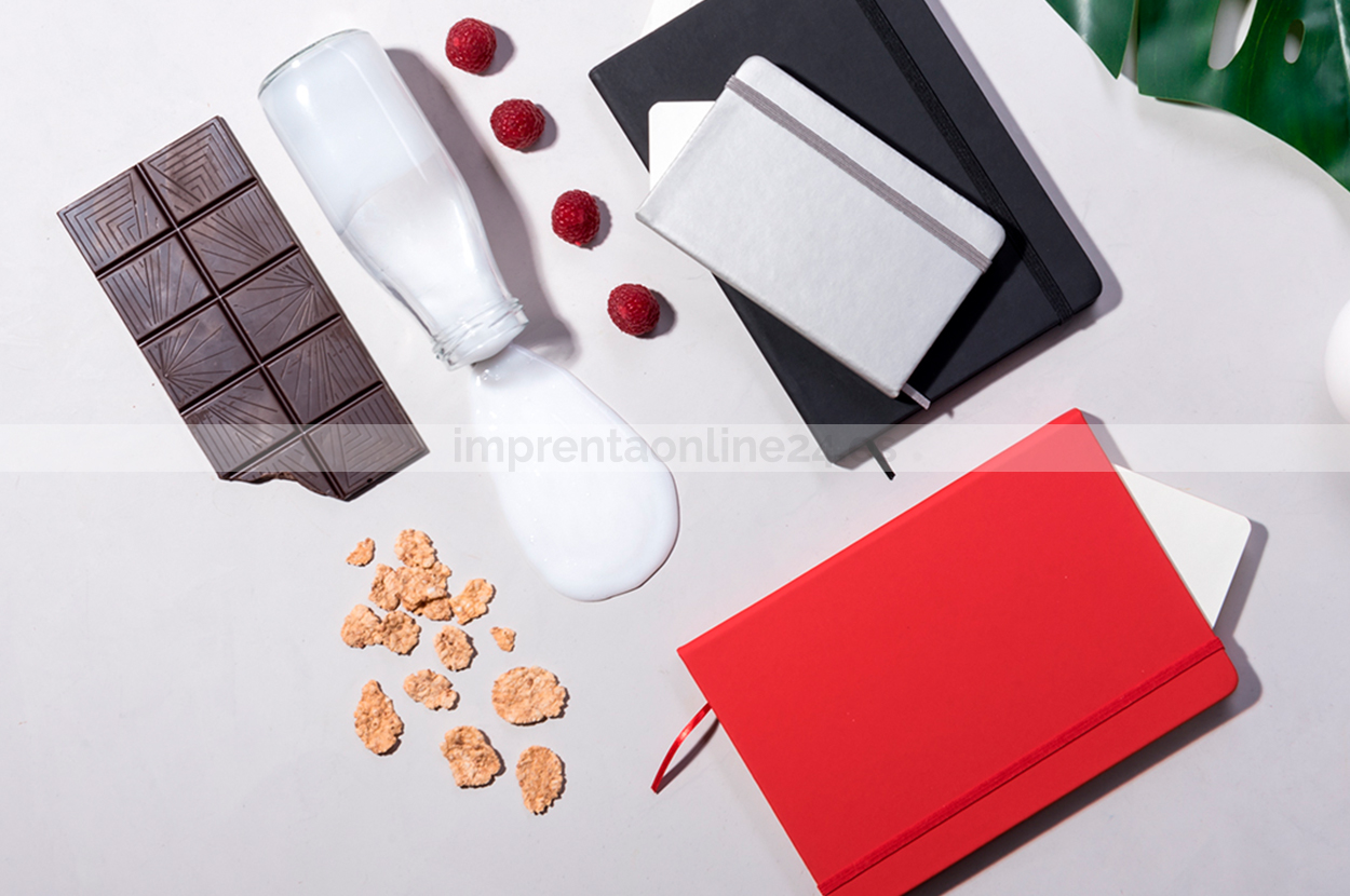 Impresión barata Libreta con goma