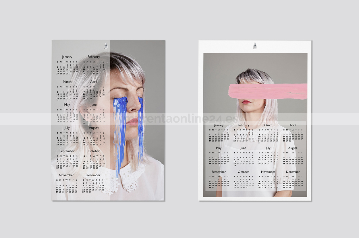 Impresión Calendario de 1 sola lámina