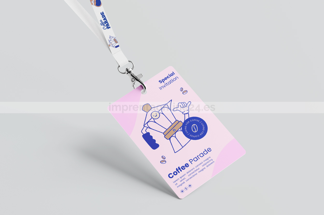 Impresión urgente Lanyard y acreditaciones