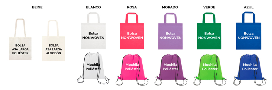 Mochilas y bolsas