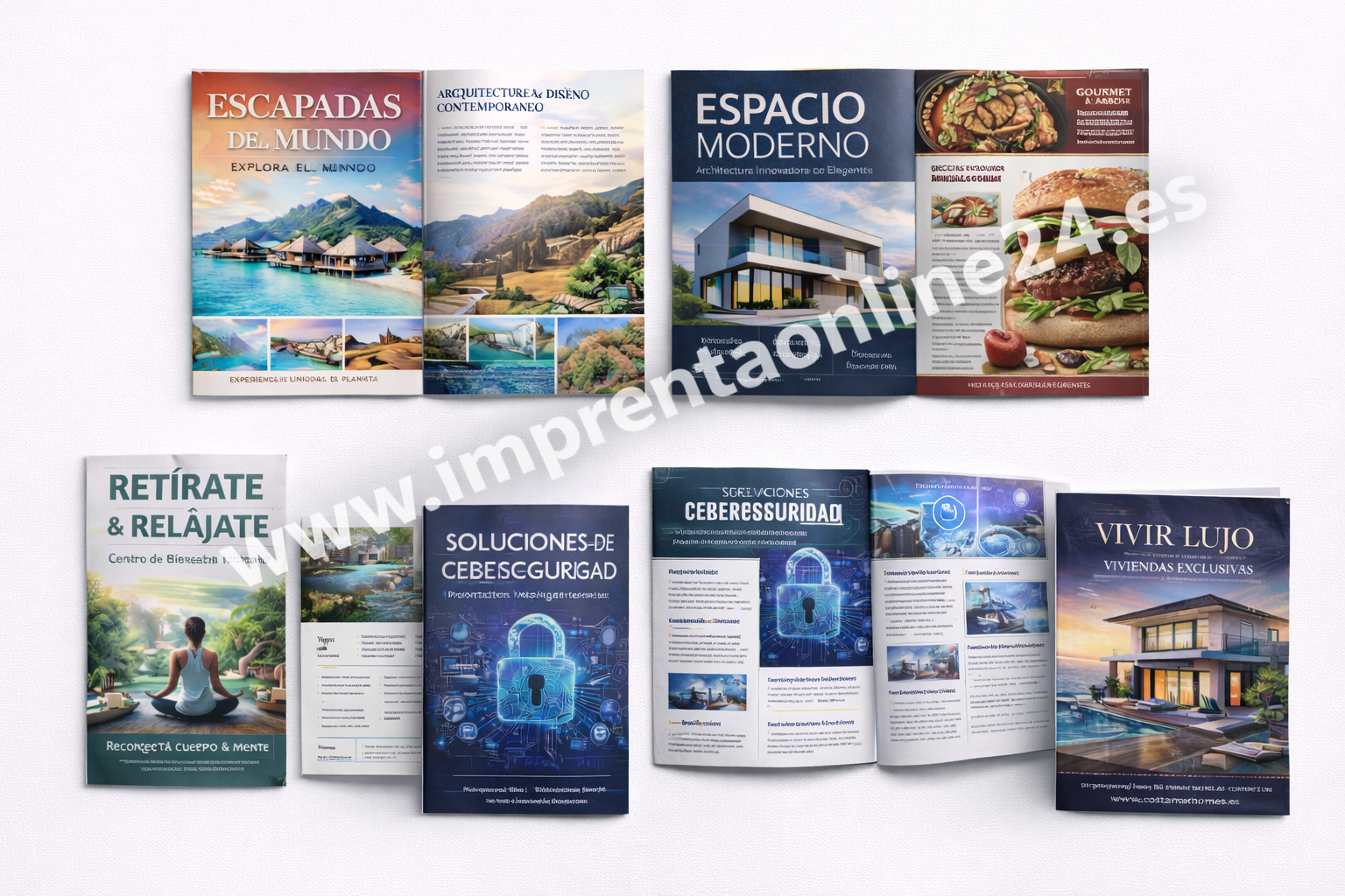 Trabajo realizado 1 de Revista grapada 17 x 24